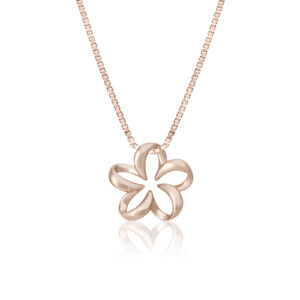 Floating Plumeria Pendant 13mm