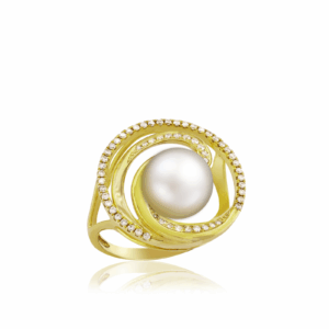 Pearl Wave Deluxe Ring 19mm