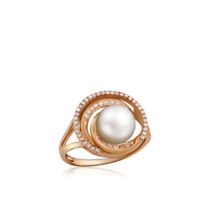 Pearl Deluxe Wave Ring 15mm