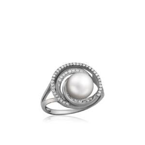 Pearl Deluxe Wave Ring 15mm