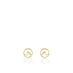 Wave Stud Earrings