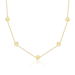 Floating Plumeria Necklace